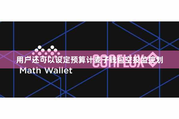 用户还可以设定预算计麦子钱包空投监控划